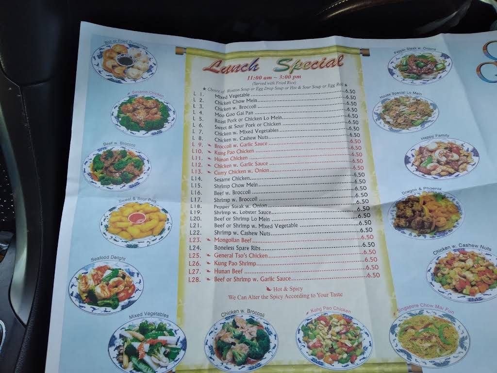 China Garden Menu 4